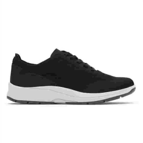 NEW ARAVON women's pyper knit sneaker in black - Picture 1 of 3